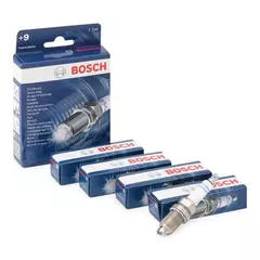Комплект свечей зажигания BOSCH 0242229878 FLR8LDCU 0.9 VAG (упаковка 4шт )