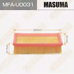 Воздушный фильтр "Masuma" MFA-U0031 A-0572 OPEL MOKKA 13-