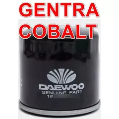 Фильтр масляный Gentra Гентра Джентра Cobalt Кобальт Aveo 1,2- 84л.с.16v LMU DAEWOO 25181616