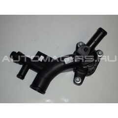 Корпус (тройник) водяного охлаждения для Опель Астра J, Opel Astra J 1,4Т (оригинал)