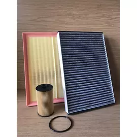 Комплект фильтров воздушный масляный салонный(угольный) Opel Astra H Опель Астра Аш двиг. Z16XER Z18XER