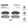 Тормозные колодки дисковые передние Chevrolet Lacetti (J200) 05-, Daewoo Nubira (J100, J200) 00- ; кросс-номер GDB3347;OEM 96405129; 96495227; 96405130; 96534655 Тормозные колодки дисковые передние Chevrolet Lacetti (J200) 05-, Daewoo Nubira (J100, J200) 00- ; кросс-номер GDB3347;OEM 96405129; 96495227; 96405130; 96534655