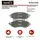 Колодки тормозные CHEVROLET LACETTI 05- / DAEWOO NUBIRA 03- / NEXIA 16V / ESPERO перед.к-т Колодки тормозные CHEVROLET LACETTI 05- / DAEWOO NUBIRA 03- / NEXIA 16V / ESPERO перед.к-т
