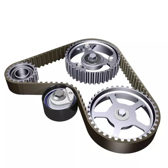 Pемень ГPМ (AVEO T200/T255; SPARK M100/M200) - General Motors арт. 96610029