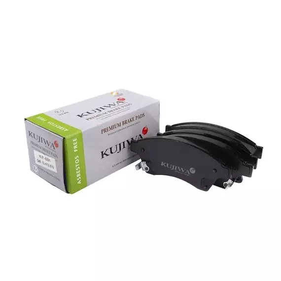 KUJIWA KUF0391 Тормозные колодки Opel Astra J, Mokka, Zafira C; Chevrolet Aveo (T300), Cruze, Orlando передние 22737859