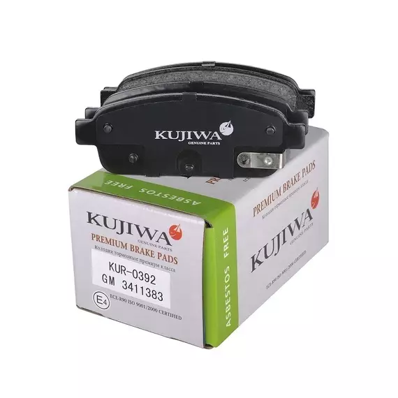 KUJIWA KUR0392 Колодки тормозные Chevrolet Cruze, Orlando; Opel Astra J, Astra Sport Touer, Mokka, Zafira 11-задние 13411383