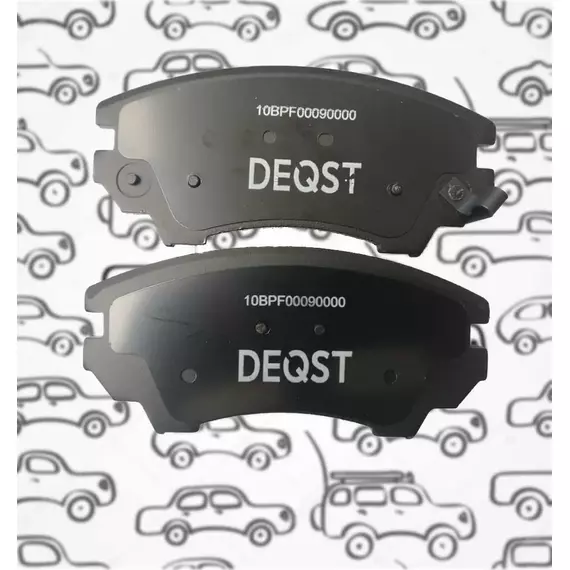 Колодки тормозные Deqst 10BPF00090000 Передние