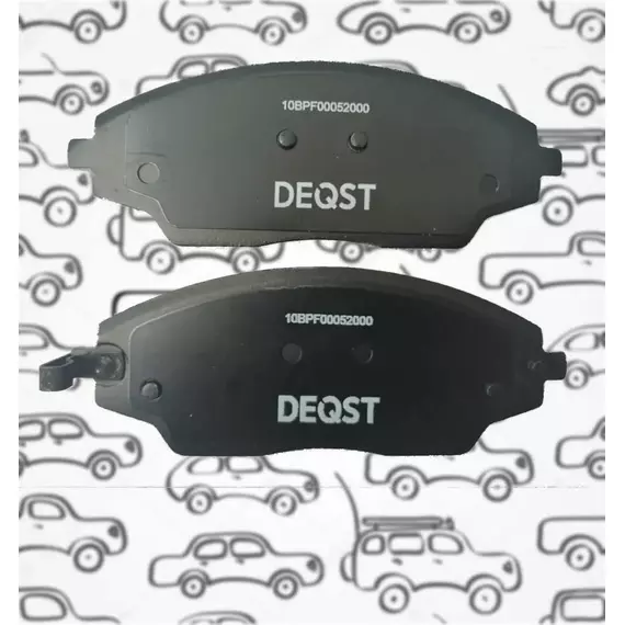 Колодки тормозные Deqst 10BPF00052000 Передние