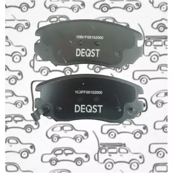 Колодки тормозные Deqst 10BPF00152000 Передние