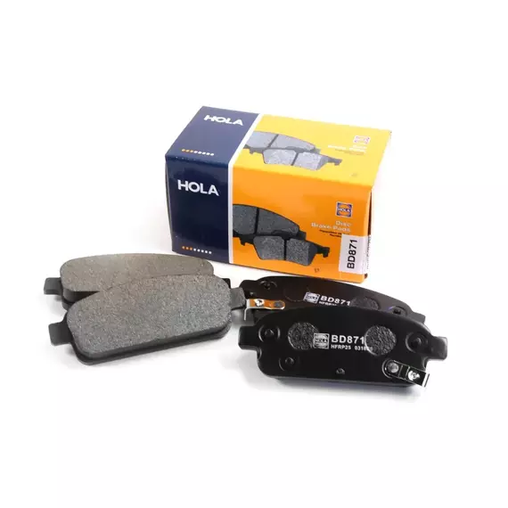 Колодки тормозные задние HOLA BD871 CHEVROLET Aveo III (T300), Cruze (J300, J305, J308 (к-т 4шт)