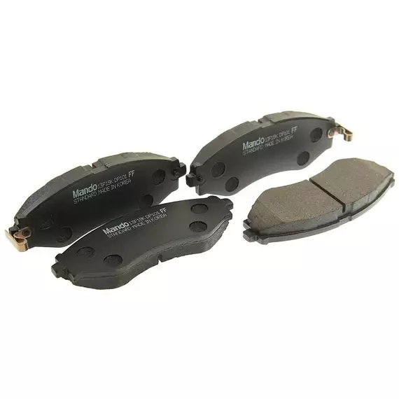 Тормозные колодки передние MANDO MPD19 для а/м Chevrolet Lacetti J200