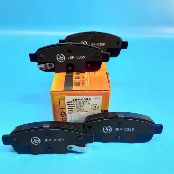 Тормозные колодки задние Chevrolet Cruze, Opel Astra J, Mokka, Zafira C, круз, астра, мокка, зафира, орландо