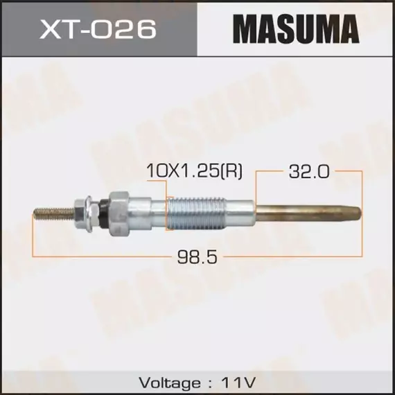 Свеча Накаливания MASUMA XT026