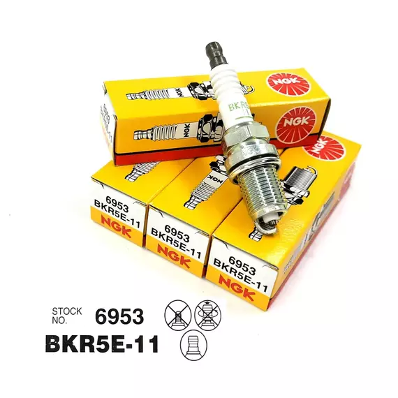 Cвечи зажигания комплект BKR5E11 NGK Hyundai Accent, Getz, Sonata EF, Tucson 04-10, Kia Sportage 04- 2.0, Nissan QG13 QG15DE PRU11