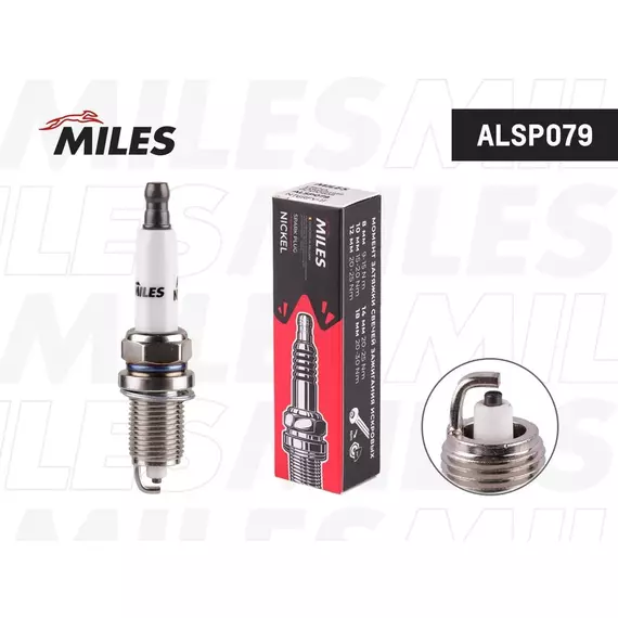 Свеча зажигания MILES ALSP079 CHEVROLET Cruze Шевролет Круз Aveo Авео Opel Astra H Опель Астра Корса