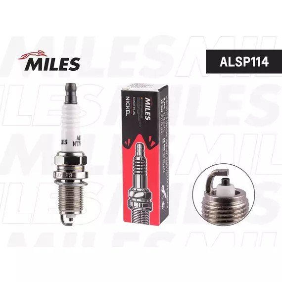 Свеча зажигания MILES ALSP114 CHEVROLET Cruze Шевролет Круз Aveo Авео Opel Astra H Опель Астра Корса