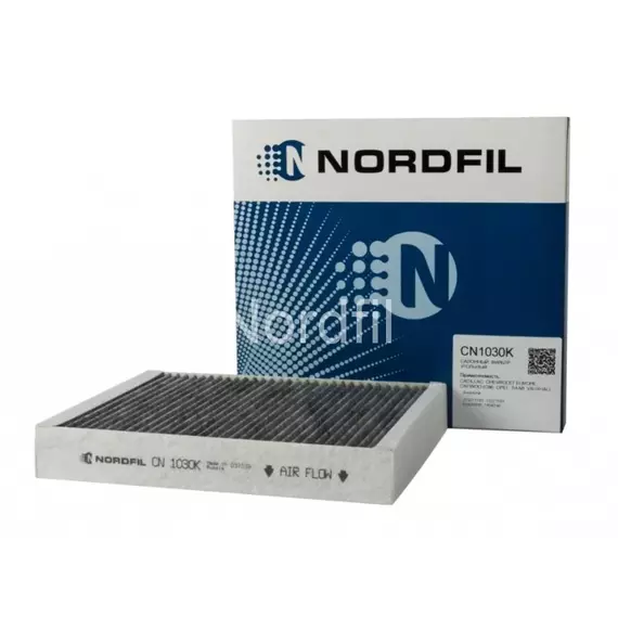 Фильтр салонный угольный Chevrolet Aveo (T300) 11-, Cruse (J300) 09-, Opel Astra J 09-, Insignia 08- Mokka 12- OEM cuk2442 Nordfil cn1030k
