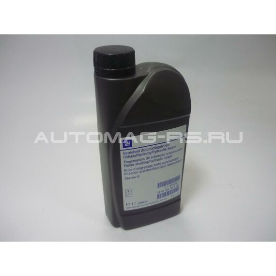 Масло для автоматических трансмиссий (АКПП) Dextron VI для Шевроле Круз, Chevrolet Cruze 1л