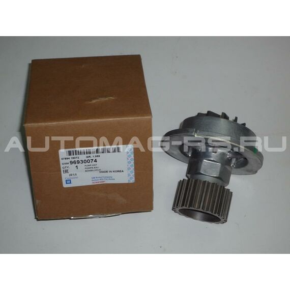 Насос системы охлаждения (помпа) для Шевроле Лачетти, Chevrolet Lacetti 1,4 - 1,6 (оригинал)