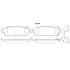Колодки тормозные CADILLAC ESCALADE/CHEVROLET TAHOE 06- задние