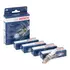 Комплект свечей зажигания BOSCH 0242229878 FLR8LDCU 0.9 VAG (упаковка 4шт )